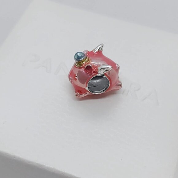Pandora Flying Unicorn Pig Charm with box - Picture 4 of 7